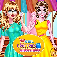 Girl Groceries Shopping Game Cover