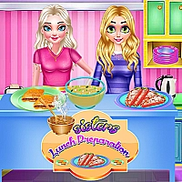 Sisters Lunch Preparation Game Cover