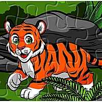 Big Cats Jigsaw Game Cover