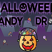 Halloween Candy Drop Game Cover