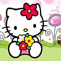 Hello Kitty Jigsaw Game Cover
