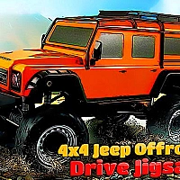 4x4 Jeep Offroad Drive Jigsaw Game Cover
