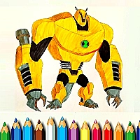 Ben10 Monsters Coloring Game Cover