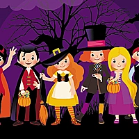 Halloween Kids Puzzle Game Cover