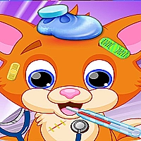 Little Sweet Cat Doctor Game Cover