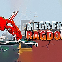 Mega Fall Ragdoll Simulator Game Cover