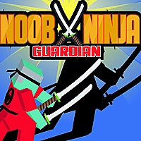 Noob Ninja Guardian Game Cover