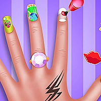 Fashion Nail Salon Makeover Game Cover