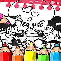 Mickey Mouse Coloring Book Game Cover