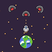 Pixel Protect Your Planet Game Cover