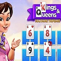 Tripeaks Solitaire: Kings and Queens Game Cover