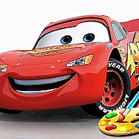 Disney Cars Coloring Book Game Cover