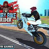 Fury Bike Rider Game Cover