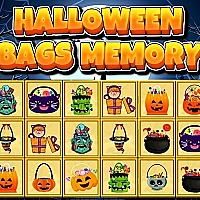 Halloween Bags Memory Game Cover