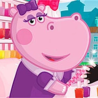 Hippo Manicure Salon Game Cover
