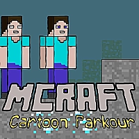 Mcraft Cartoon Parkour Game Cover
