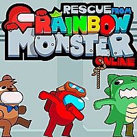 Rescue from Rainbow Monster Online Game Cover