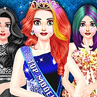 Top Model Fashion Dress Up Game Cover
