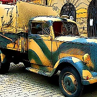 Army Trucks Jigsaw Game Cover