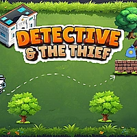Detective &amp; The Thief Game Cover