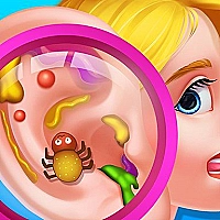 Ear Doctor - Litttle Ear Doctor Ear Surgery Game Cover