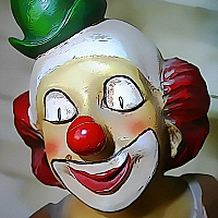 Funny Clown Jigsaw Game Cover