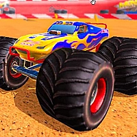 Monster truck Offroad Stunts Game Cover