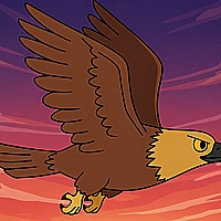 Ultimate Flying Eagle Game Cover