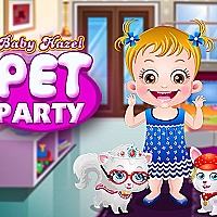 Baby Hazel Pet Party Game Cover