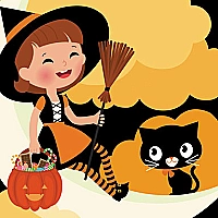 Little Witch Puzzle Game Cover