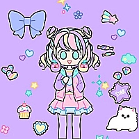 Pastel Girl Dress Up Game Cover