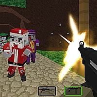 PGA6 Combat Pixel Vehicle Zombies Game Cover