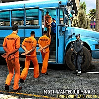 Police Bus Parking 3D Game Cover