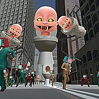 Skibidi Monster Toilet Game Cover