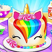 Unicorn Cake Maker Game Cover