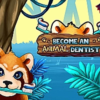 Become An Animal Dentist Game Cover