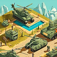 Idle Military Base: Army Tycoon Game Cover