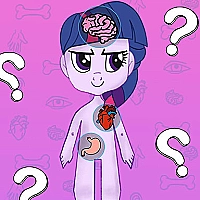 My Little Pony Learning The Body Game Cover