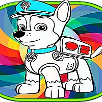 Paw Patrol Coloring Book With Magic Pen Game Cover