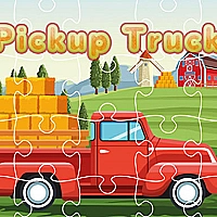 Pickup Trucks Jigsaw Game Cover