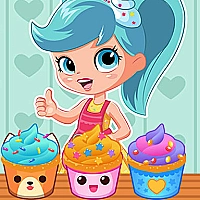 Shopkins: Shoppie Cupcake Maker Game Cover