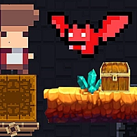 Tiny Man And Red Bat Game Cover