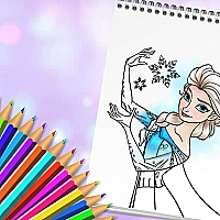 Amazing Princess Coloring Book Game Cover