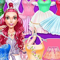 Beautiful Ballerina Magazine Dress Up Game Cover