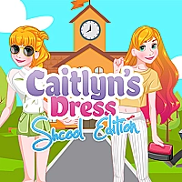 Caitlyn Dress Up : School Edition Game Cover