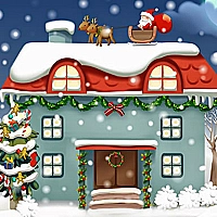 Christmas Rooms Differences Game Cover