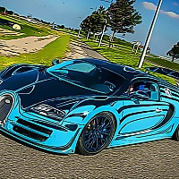French Luxury Cars Jigsaw Game Cover