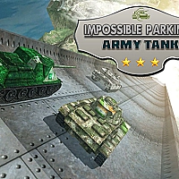 Impossible Parking : Army Tank Game Cover