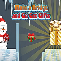 Make a Bridge and Go Get Gifts Ice Game Cover