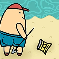 Sea side Cleaning Day Game Cover
